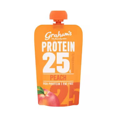 Grahams Protein 25g Peach Fat Free