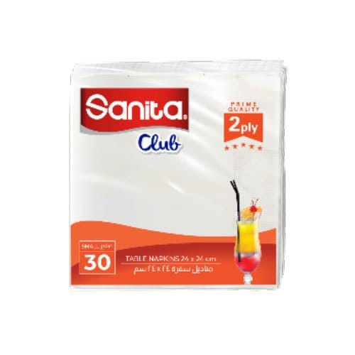 Sanita Club Table Napkins Large Sanita Club Table Napkins Large