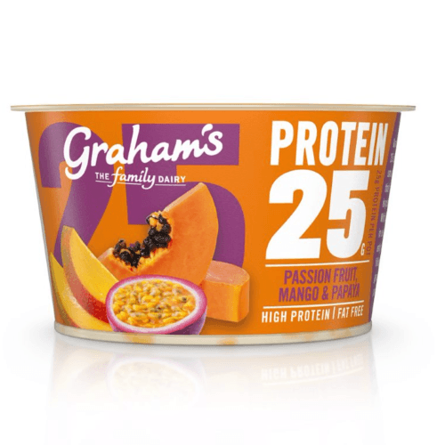 Grahams Protein 25g Passion Fruit, Mango & Papaya Fat Free Yogurt