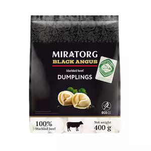MIRATORG MARBLE BEEF DUMPLINGS 400G