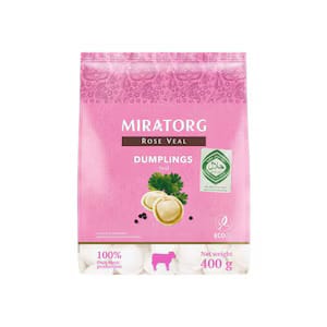 MIRATORG ROSE VEAL DUMPLINGS 400G