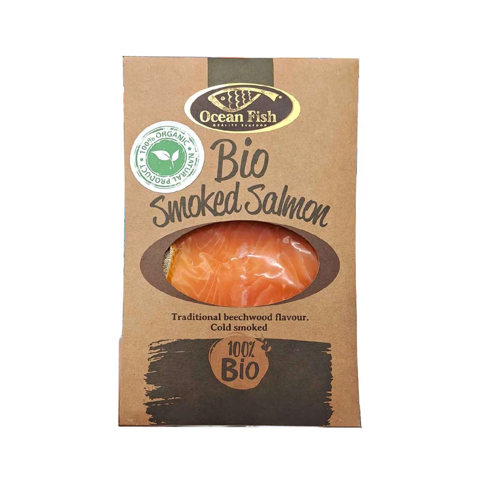 OCEAN FISH BIO SMOKED SALMON 80G OCEAN FISH BIO SMOKED SALMON 80G