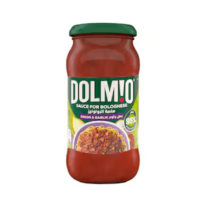 DOLMIO ONION & GARLIC BOLOGNESE SAUCE 450G