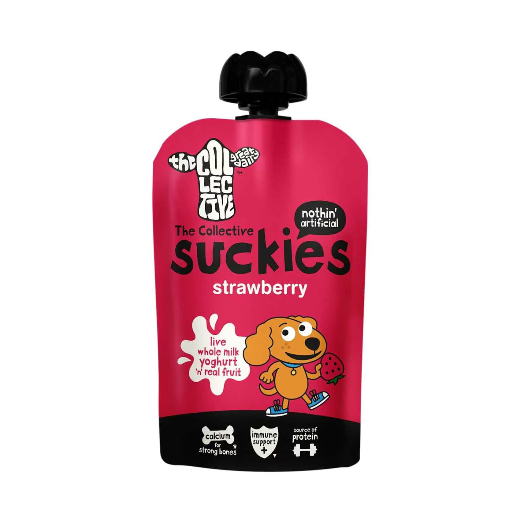 THE COLLECTIVE SUCKIES YOGURT STRAWBERRY 90G THE COLLECTIVE SUCKIES YOGURT STRAWBERRY 90G