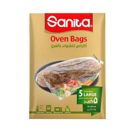 SANITA OVEN BAGS LARGE 35X43CM