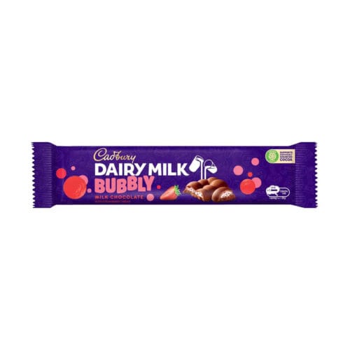 DAIRY MILK BUBBLY STRAWBERRY 27G