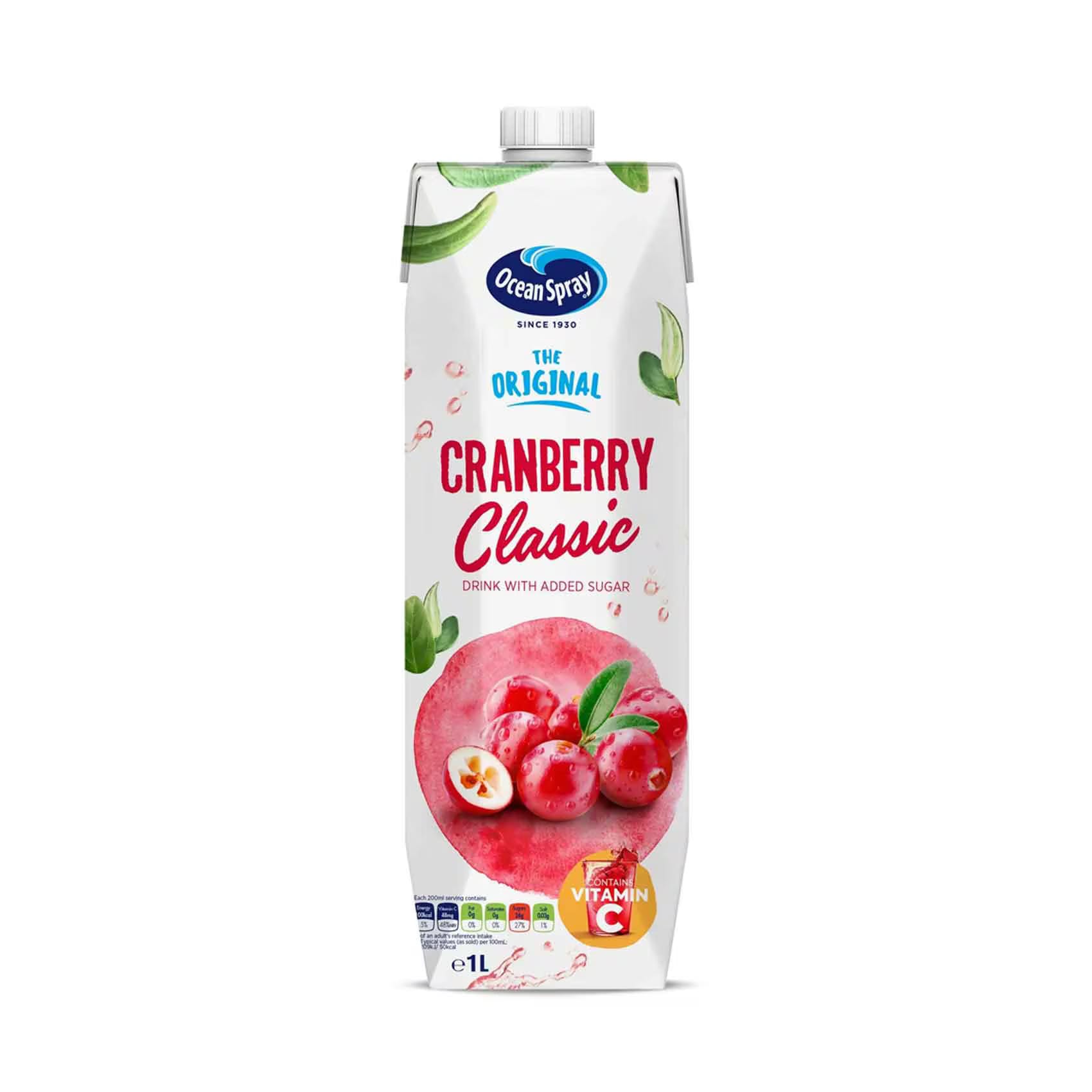 OCEAN SPRAY JUICE CLASSIC 1L OCEAN SPRAY JUICE CLASSIC 1L