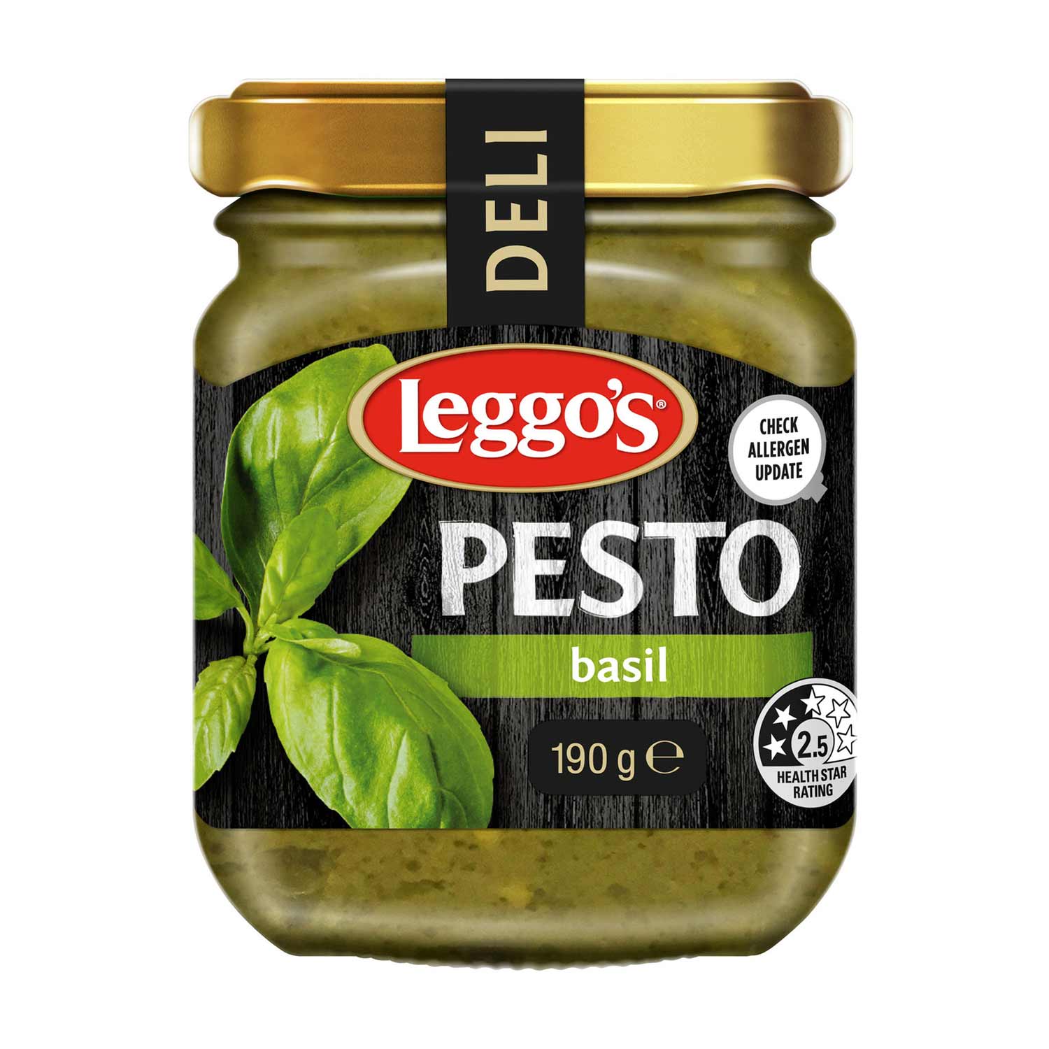 LEGGOS PESTO BASIL 190G LEGGOS PESTO BASIL 190G