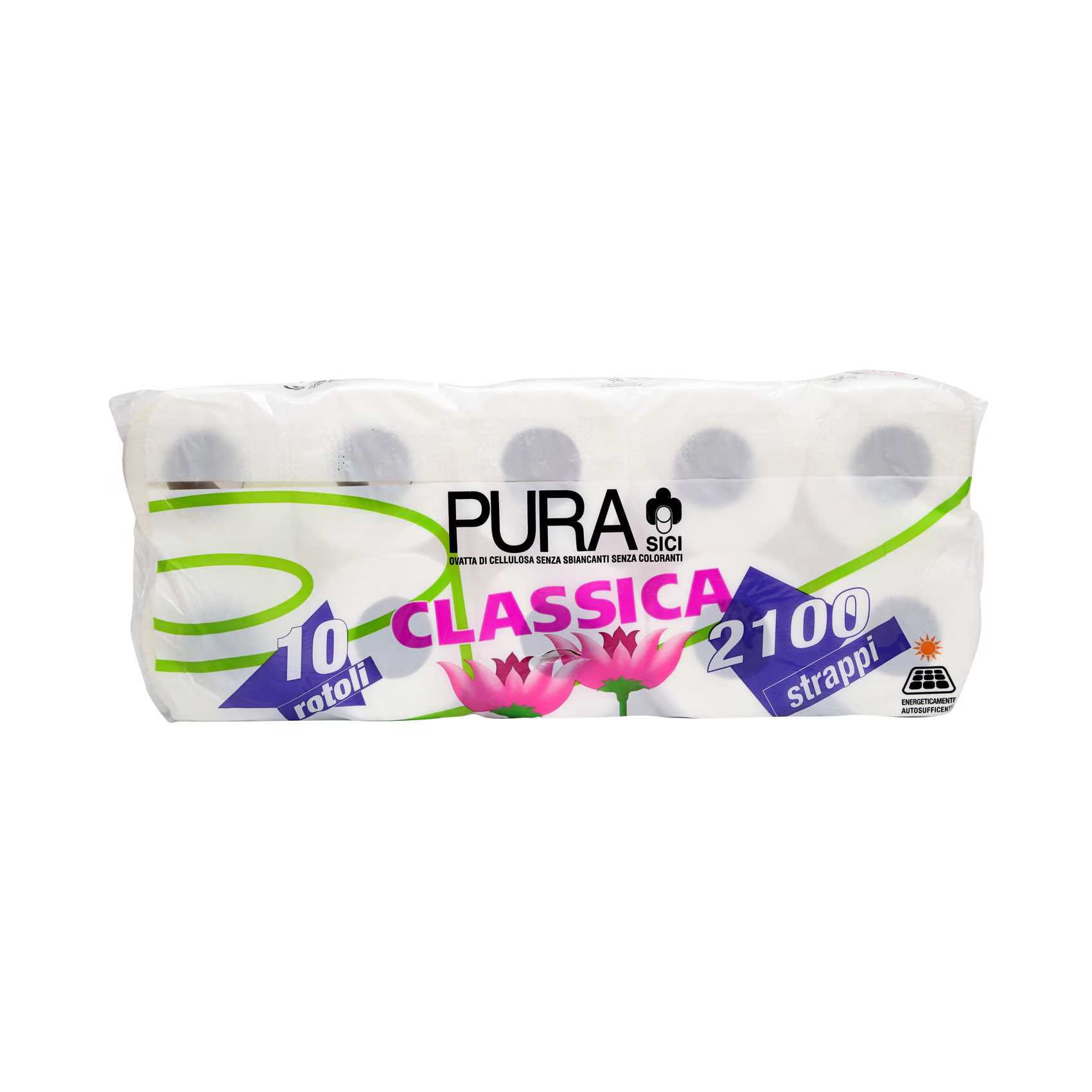 PURA TOILET ROLL CLASSIC 2PLY 10ROLLS PURA TOILET ROLL CLASSIC 2PLY 10ROLLS