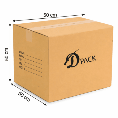 D PACK CARTON BOX SMALL