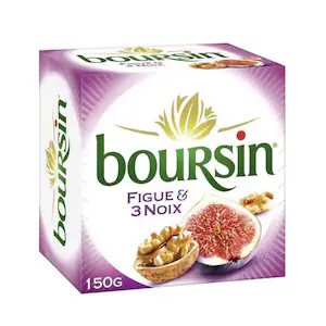 BOURSIN FIG & NUT CHEESE 150G