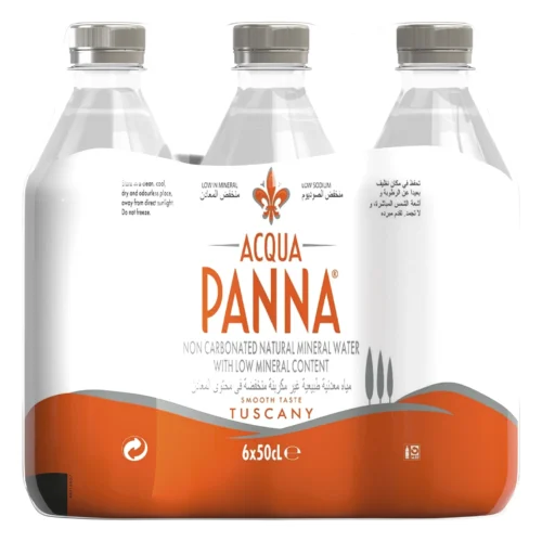 ACQUA PANNA MINERAL WATER 500ML X 6