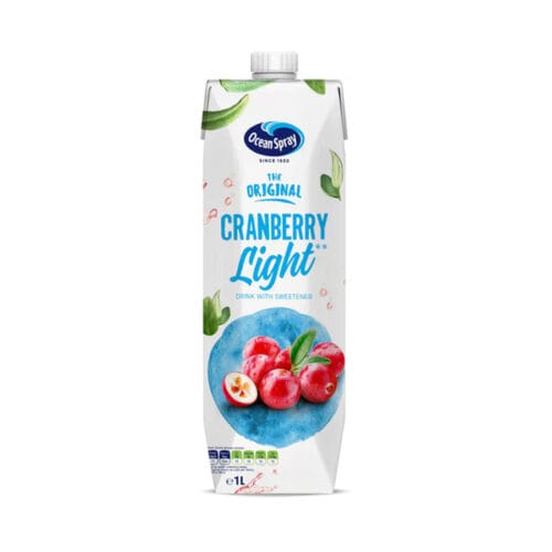 OCEAN SPRAY JUICE DRINK CRANBERRY CLASSIC LIGHT 1L