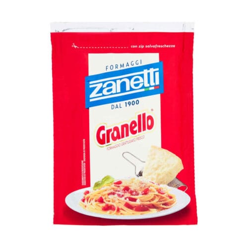 ZANETTI GRATED CHEESE GRANELLO 125 G