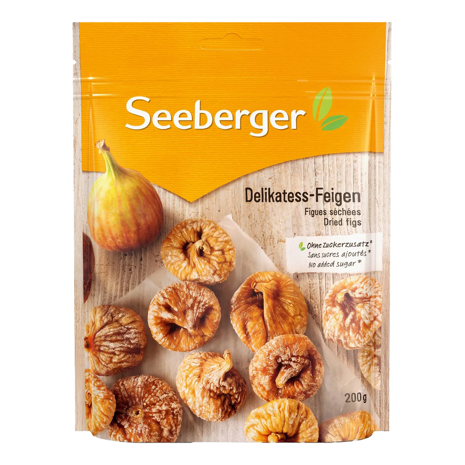 SEEBERGER DRIED FIGS 200G SEEBERGER DRIED FIGS 200G