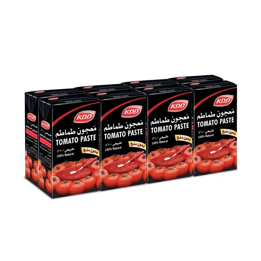 KDD TOMATO PASTE 135GM X 8 KDD TOMATO PASTE 135GM X 8