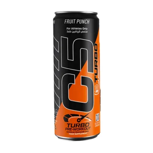 C5 TURBO PRE-WORKOUT DRINK FRUIT PUNCH 355ML