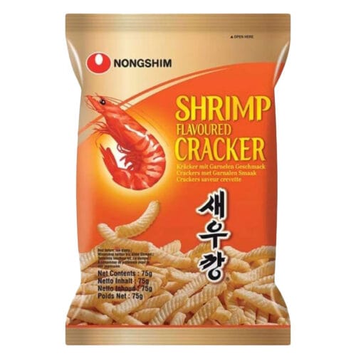 NONGSHIM CRACKERS SHRIMP FLVR 75G