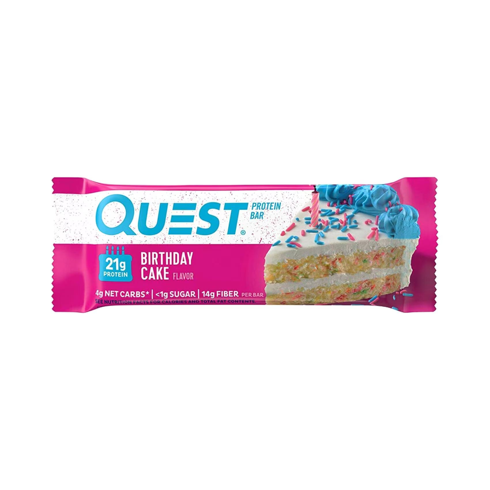 QUEST PROTEIN BAR BIRTHDAY CAKE 60G QUEST PROTEIN BAR BIRTHDAY CAKE 60G