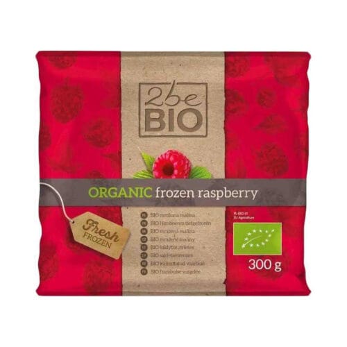 2BE BIO ORGANIC FROZEN RASPBERRY 300G