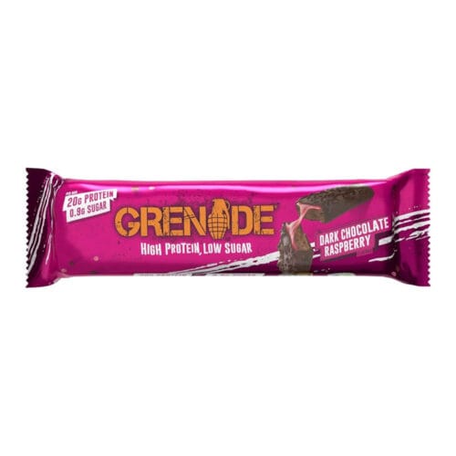 GRENADE PROTEIN BAR DARK CHOCOLATE RASPBERRY 60G