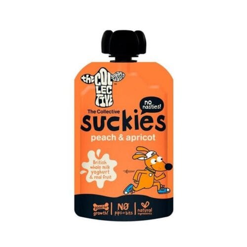 THE COLLECTIVE SUCKIES YOGURT PEACH & APRICOT 90G