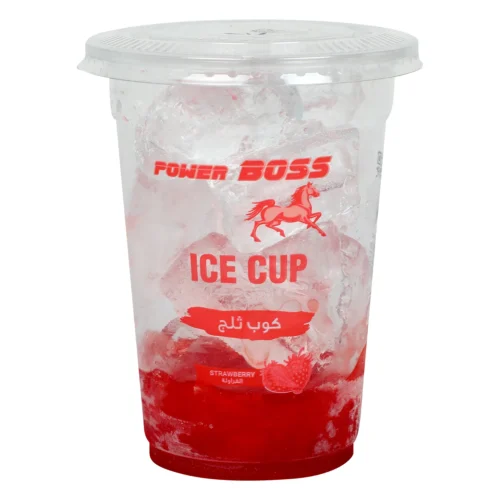 ICE CUP STRAWBERRY 250ML