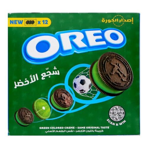 OREO BISCUITS FOOTBALL EDITION 35.5G X 12