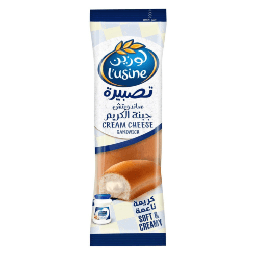 LUSINE CREAM CHEESE SANDWICH 112.5G