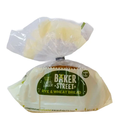 GREAT TASTE BAKER STREET RYE & WHEAT BREAD 500G