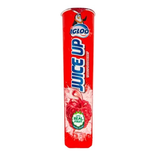 IGLOO JUICE UP TANGY RASPBERRY ICE CREAM 105ML