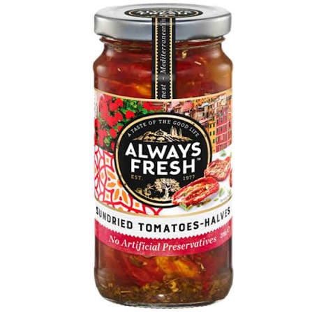 ALWAYS FRESH SUNDRIED TOMATOES 220G