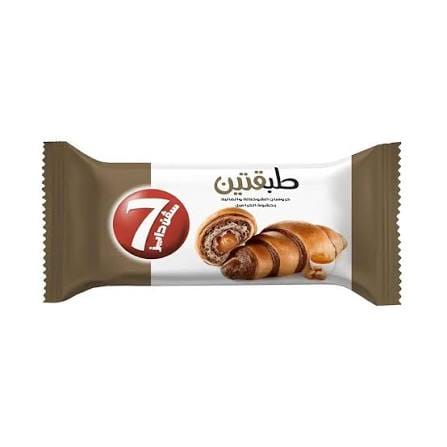 7DAYS DOUBLE COCOA & VANILLA CROISSANT 90G
