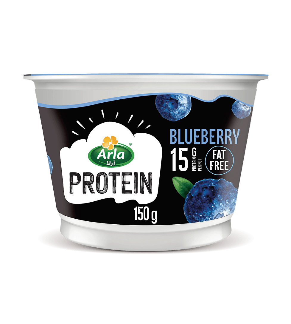 ARLA PROTEIN YOGURT BLUEBERRY 150G ARLA PROTEIN YOGURT BLUEBERRY 150G