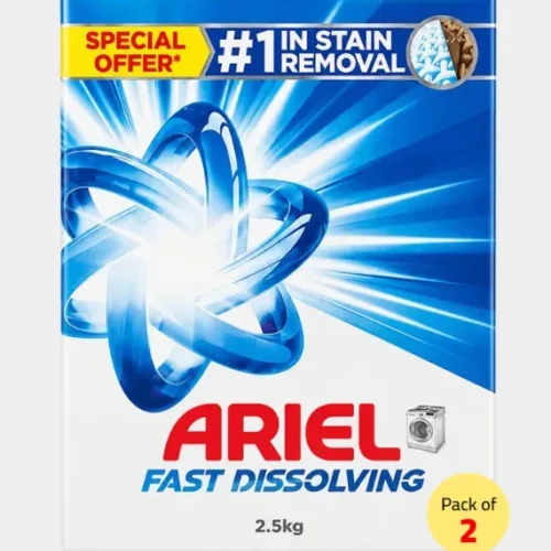 ARIEL DETERGENT FAST DISSOLVING 2.5KG