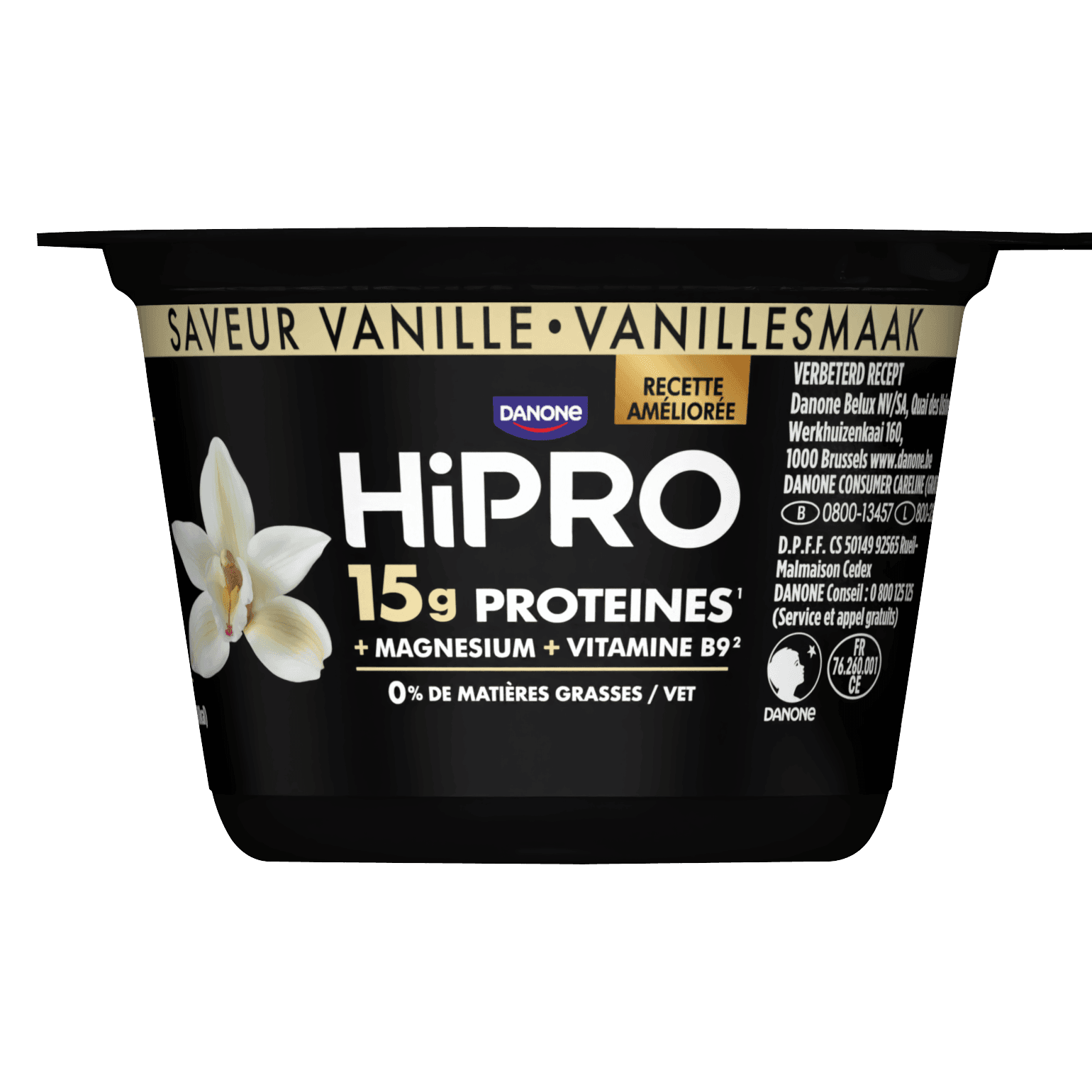 HIPRO 15G PROTEIN YOGURT SAVEUR VANILLE 160G HIPRO 15G PROTEIN YOGURT SAVEUR VANILLE 160G