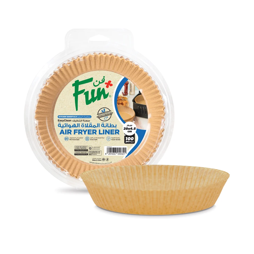 FUN AIR FRYER PAPER LINER ROUND 16X4.5CM FUN AIR FRYER PAPER LINER ROUND 16X4.5CM