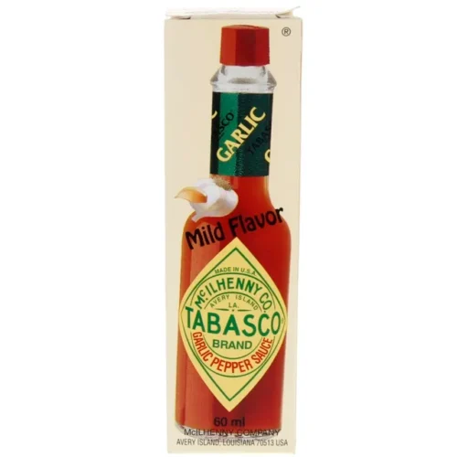 TABASCO MILD GARLIC PEPPER SAUCE 60ML