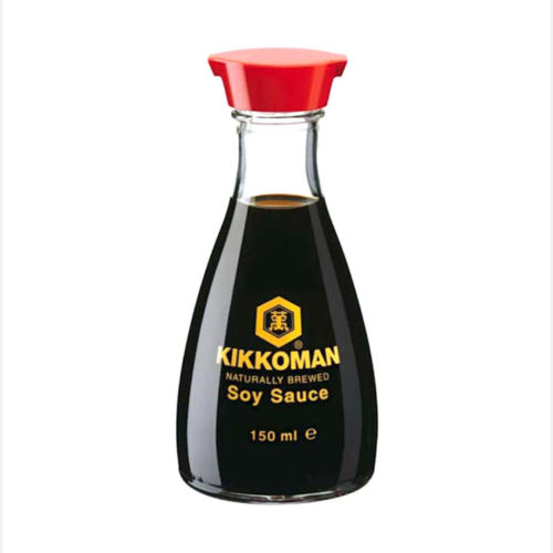 KIKKOMAN NATURALLY BRAWED SOY SAUCE 150ML