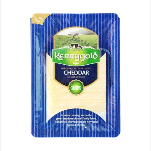 KERRYGOLD  MILD CHEDDAR SLICES WHITE 150GM