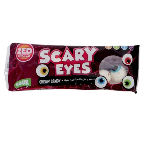 ZED CHEWY CANDY SCARY EYES 39G