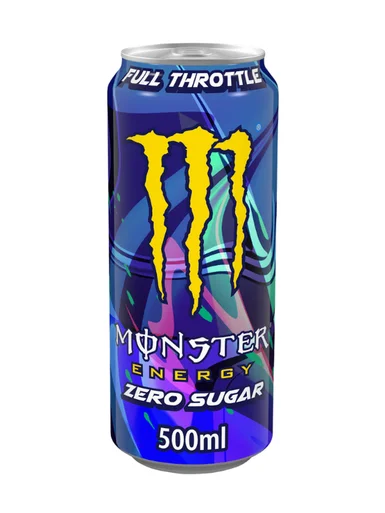 MONSTER ENERGY DRINK ZERO SUGAR FULL THROTTLE 500ML