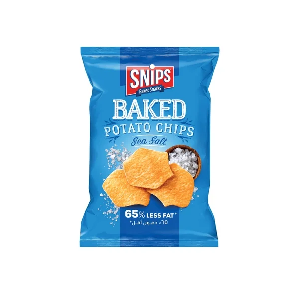 SNIPS BAKED POTATO CHIPS SEA SALT 150GM SNIPS BAKED POTATO CHIPS SEA SALT 150GM