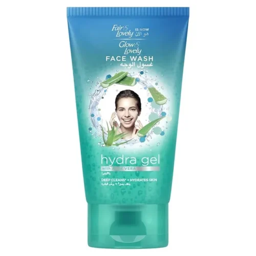 GLOW & LOVELY FACE WASH HYDRA GEL WITH ALOE VERA 150GM