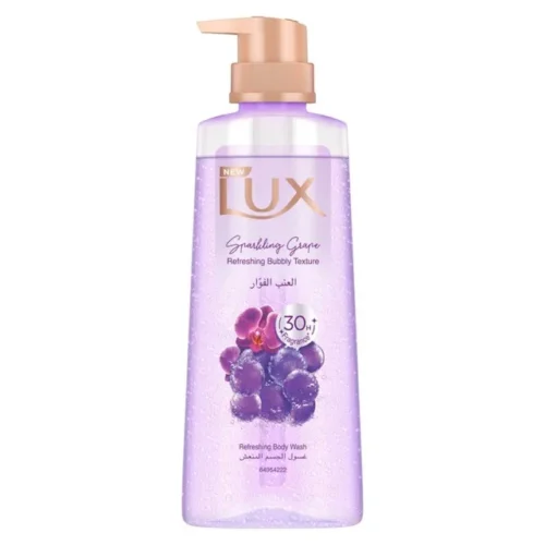 LUX BODY WASH SPARKLING GRAPE 400ML