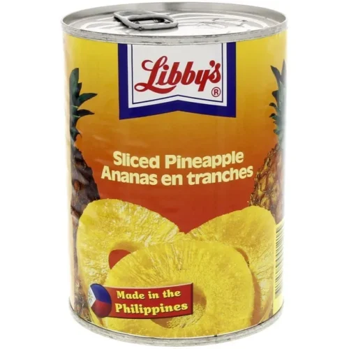 LIBBYS PINEAPPLE SLICES IN SYRUP 570GM