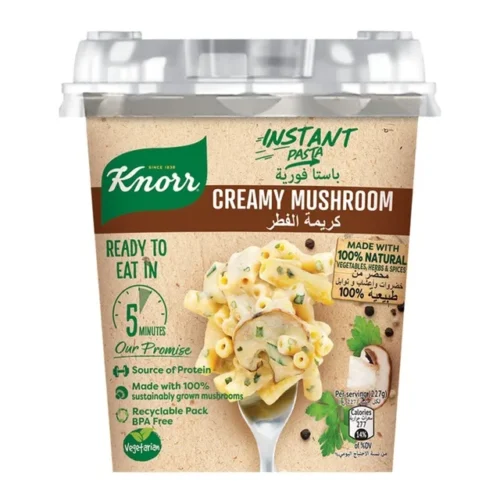 KNORR CUP PASTA CREAMY MUSHROOM 67GM