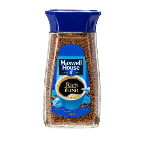 MAXWELL HOUSE INSTANT COFFEE RICH BLEND 190GM