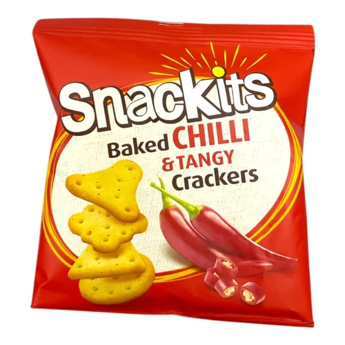 SNACKITS CHILLI & TANGY CRACKERS 26G