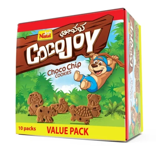 NABIL COCOJOY CHOCO CHIP COOKIES 26GM X 10
